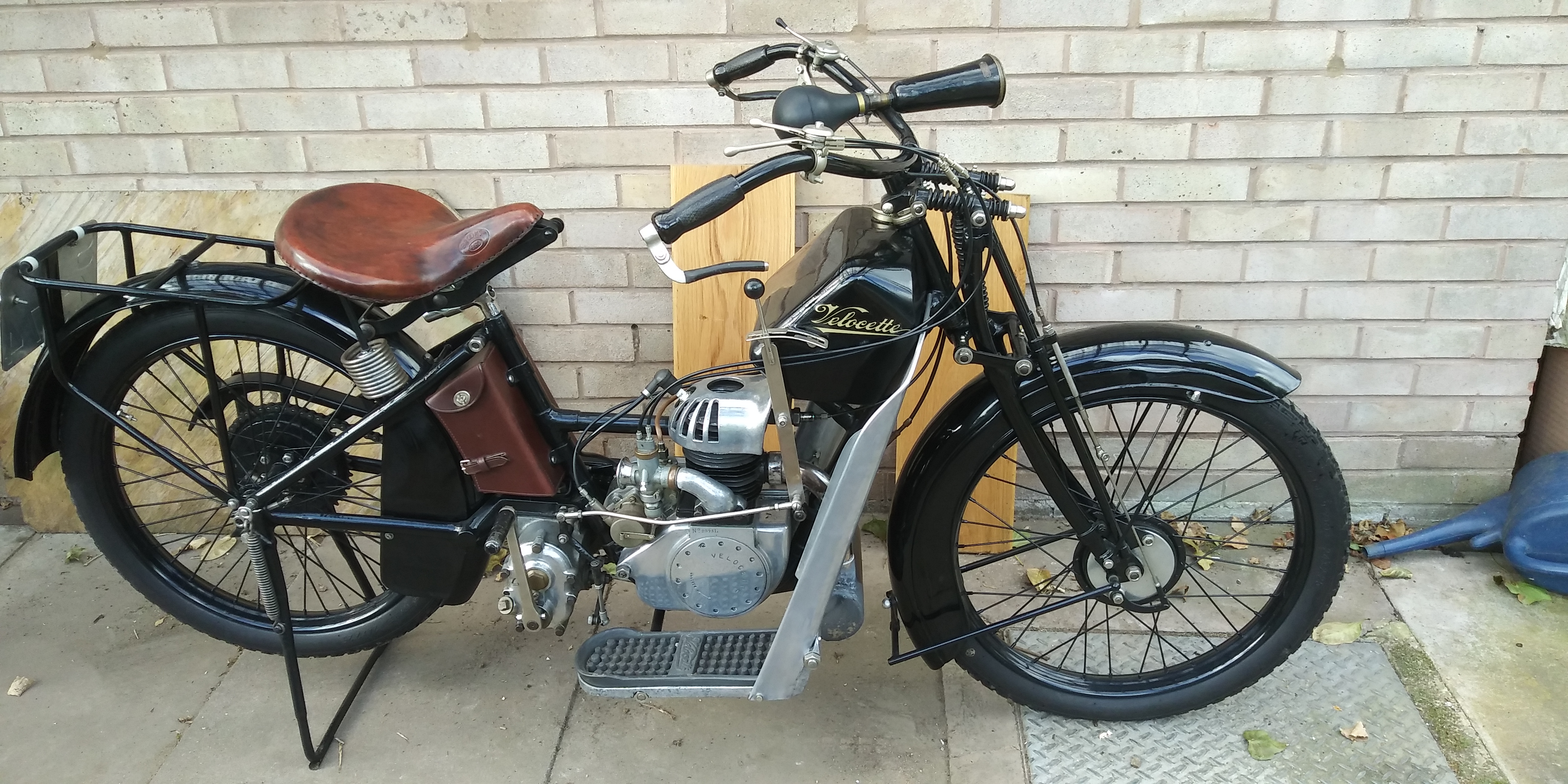 1926 Velocette EL3 left side