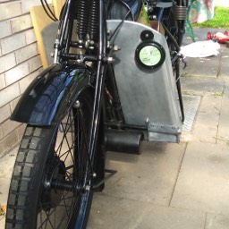 1926 Velocette EL3 front view