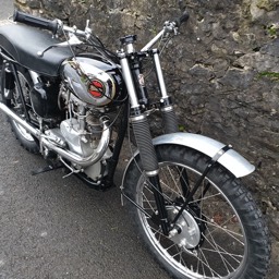 1959 VELOCETTE SCRAMBLER MKII - 499cc - view front