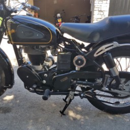 1954 Velocette MSS left side view