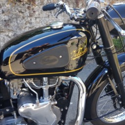 1954 Velocette MSS tank