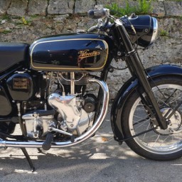 1967 Velocette MSS Close up front view