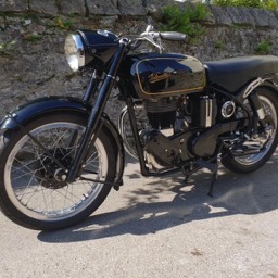1967 Velocette MSS Front side view 2