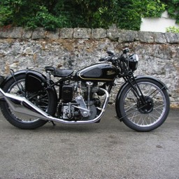 1938 Velocette KSS MkII side view