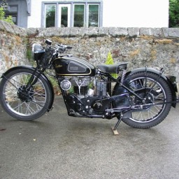 1938 Velocette KSS MkII full side view