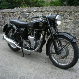 1960 Velocette MSS - front side
