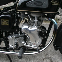 1955 Velocette MAC - side engine wiew