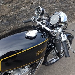 1958 Velocette Venom Clubman Trim - instruments