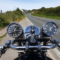 1958 Velocette Venom Clubman Trim - instruments