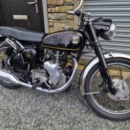 1961 Velocette Venom - Front View