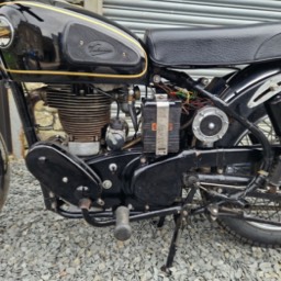 1961 Velocette Venom -  left side