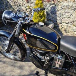 1960 Velocette Venom WHJ 141 - top view