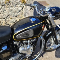 1960 Velocette Venom WHJ 141 - tank