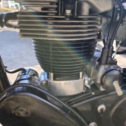 1960 Velocette Venom WHJ 141 - engine close-up