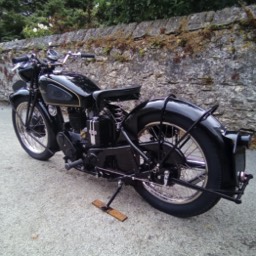 1946 VELOCETTE MSS - rear left view