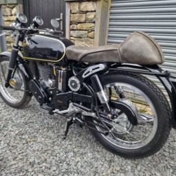 1965 Velocette Venom Clubman - Engine left side rear