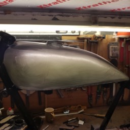 MK 1 KTT Petrol Tank Side View