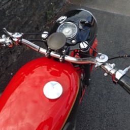 1960 Velocette Viper Controls image