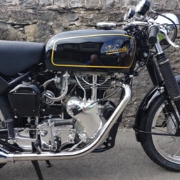 1959 Velocette Venom Clubman view