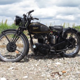 1937 Velocette KSS MkII left side view view