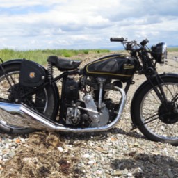 1937 Velocette KSS MkIIright side view