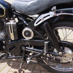 1953 Velocette MAC Close up image