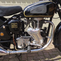 1953 Velocette MAC Nearside Close Up