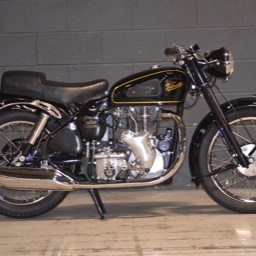 1954 Velocette MSS view